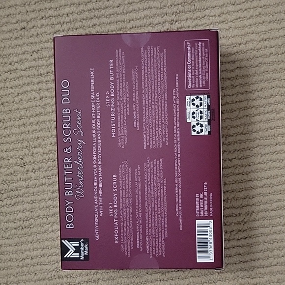 Body Butter & Scrub Duo Gift Pack - Winterberry - Picture 2 of 4